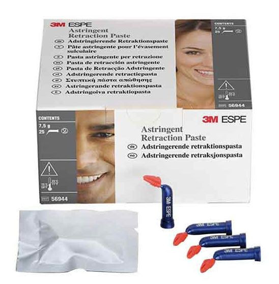 3M Astringent Retraction Paste Capsule  25PC